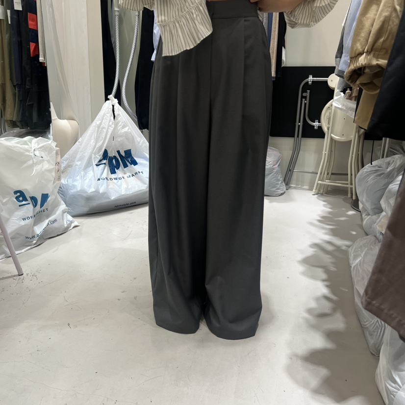 YUNBAL東大門㊣代購女裝新品人氣時尚25秋冬職業休閑休閑褲YUNBAL休閑褲圖色3