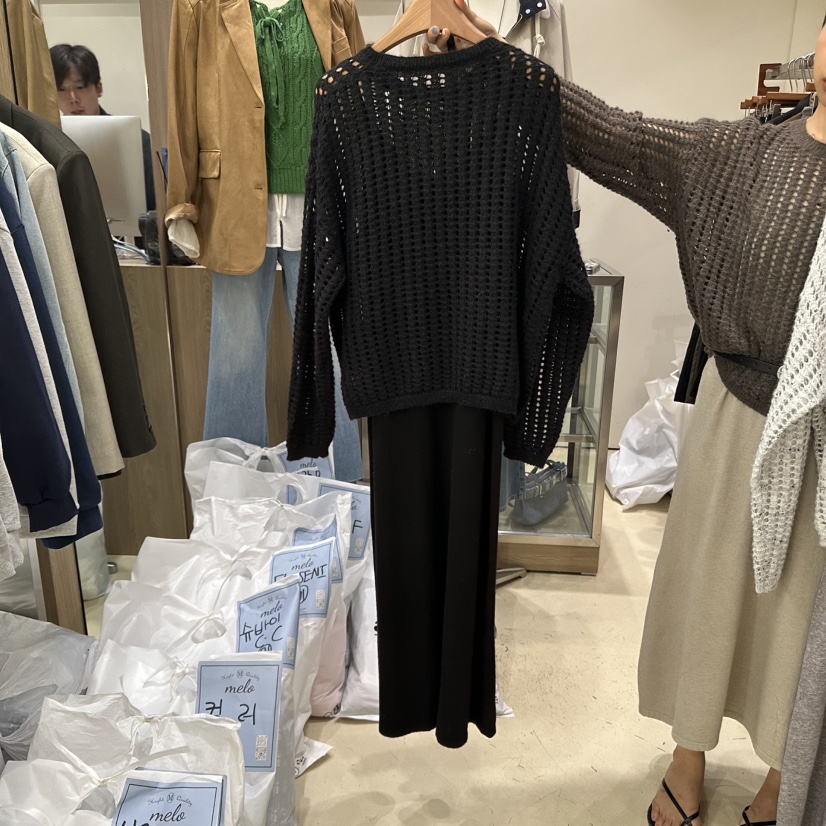 MELO東大門㊣代購女裝新品熱賣推薦休閑套裝含腰帶兩件套套裝MELO套裝