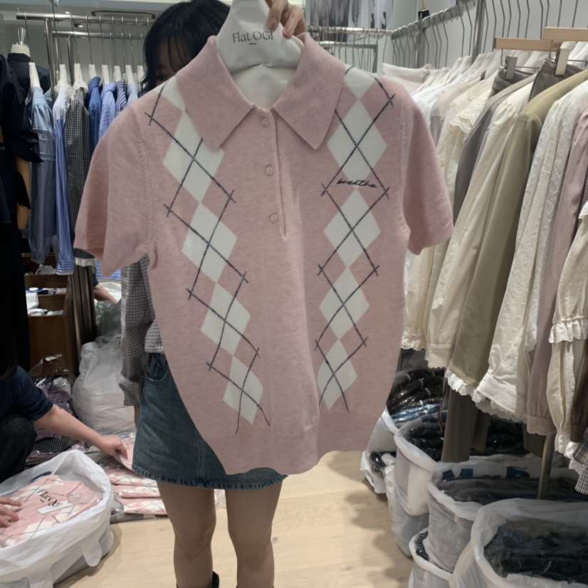 OGI東大門㊣實拍女裝新品熱賣25秋冬真品休閑針織衫不含內搭FLat OGI針織衫圖色2