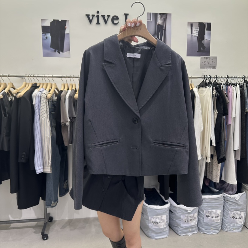 VIVEL東大門㊣直郵女士新款推薦25秋冬休閑職業熱賣時尚夾克VIVEL夾克