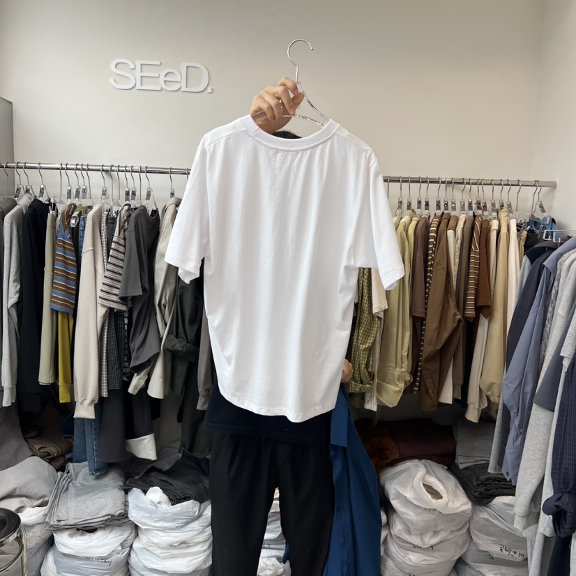 LEESEED-A韓國代購㊣女士新品時尚休閑熱賣職業人氣推薦T恤SEeD/LEESEEDT恤