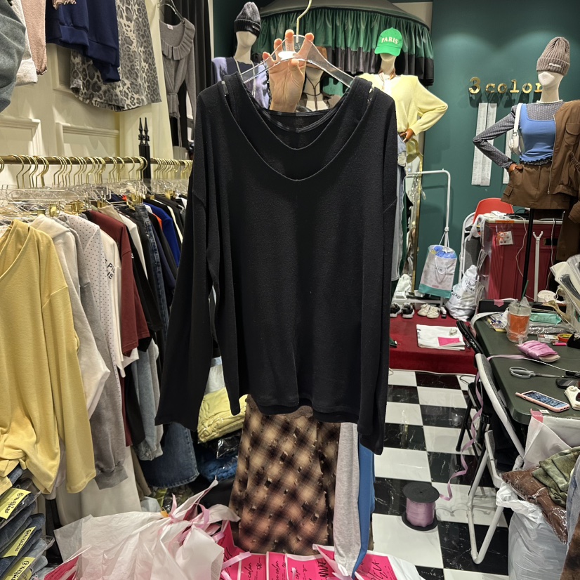 3COLOR東大門㊣實拍女士新品時尚套裝兩件套Three color套裝圖色4
