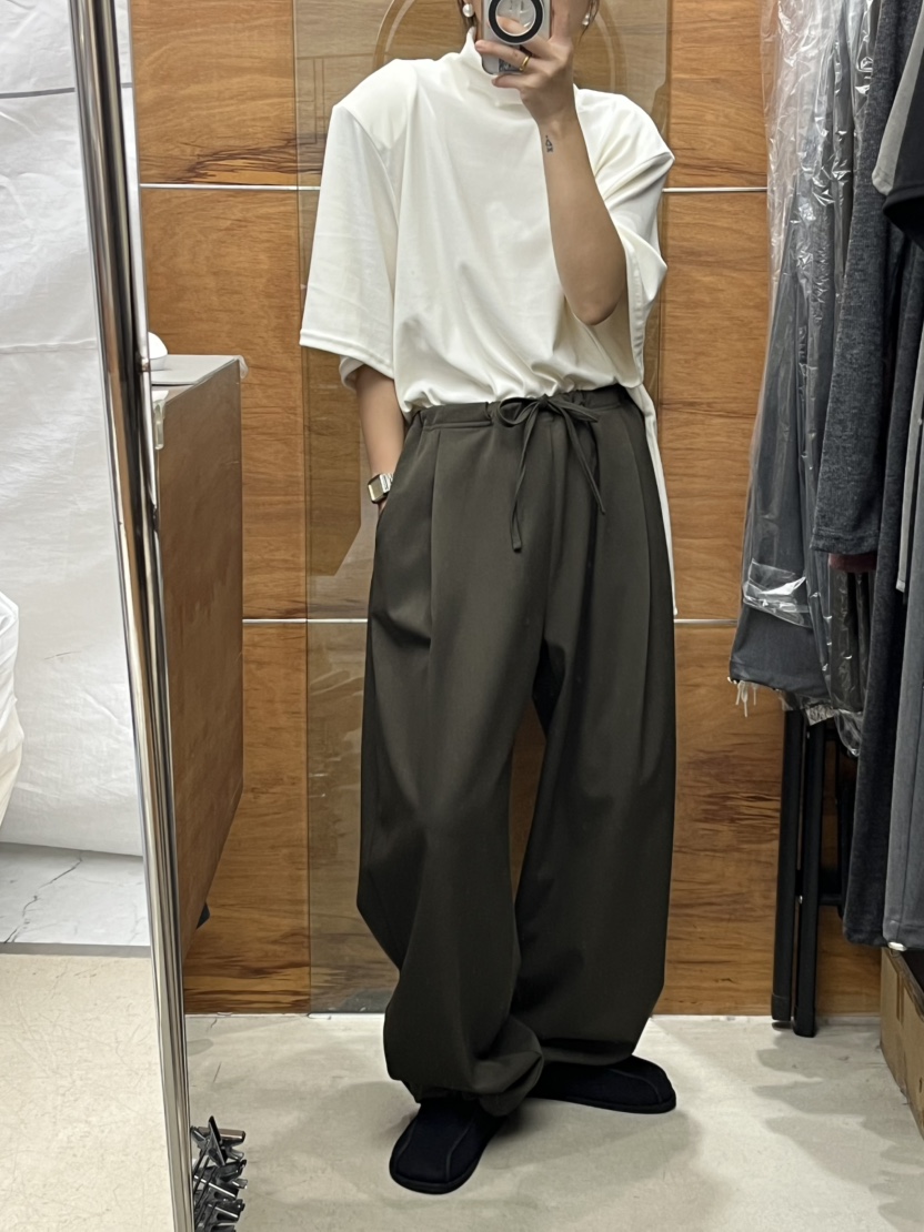 BEAMING SEOUL東大門㊣實拍女裝新品25秋冬推薦真品休閑褲BEAMING SEOUL休閑褲