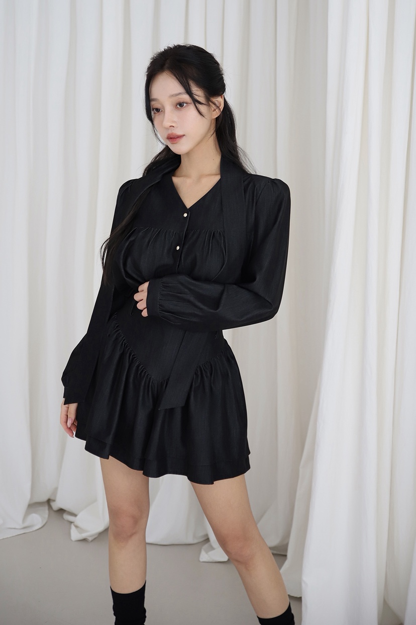 SLIT韓國直郵㊣女裝新款休閑人氣推薦熱賣真品時尚襯衫蕾絲衫SLIT襯衫/蕾絲衫