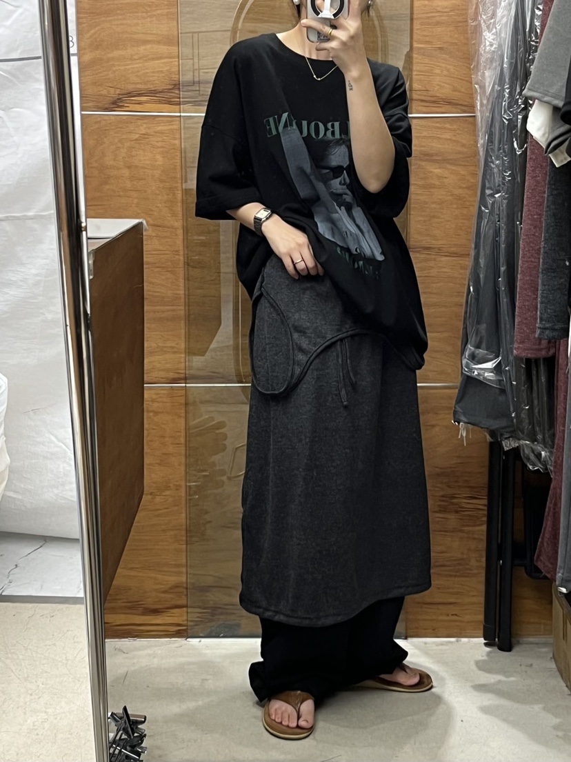 BEAMING SEOUL韓國直郵㊣女士新款時尚25秋冬連衣裙假兩件BEAMING SEOUL連衣裙