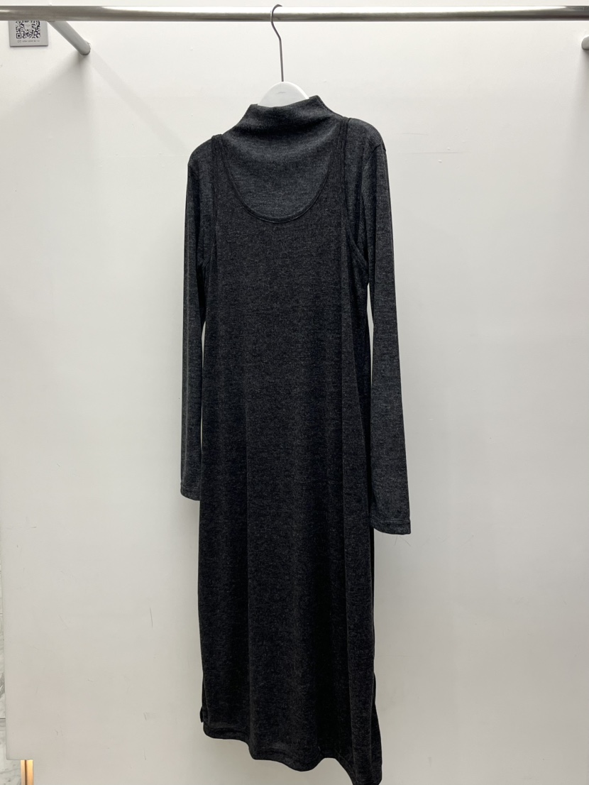 BEAMING SEOUL韓國直郵㊣女士新款時尚25秋冬連衣裙假兩件BEAMING SEOUL連衣裙