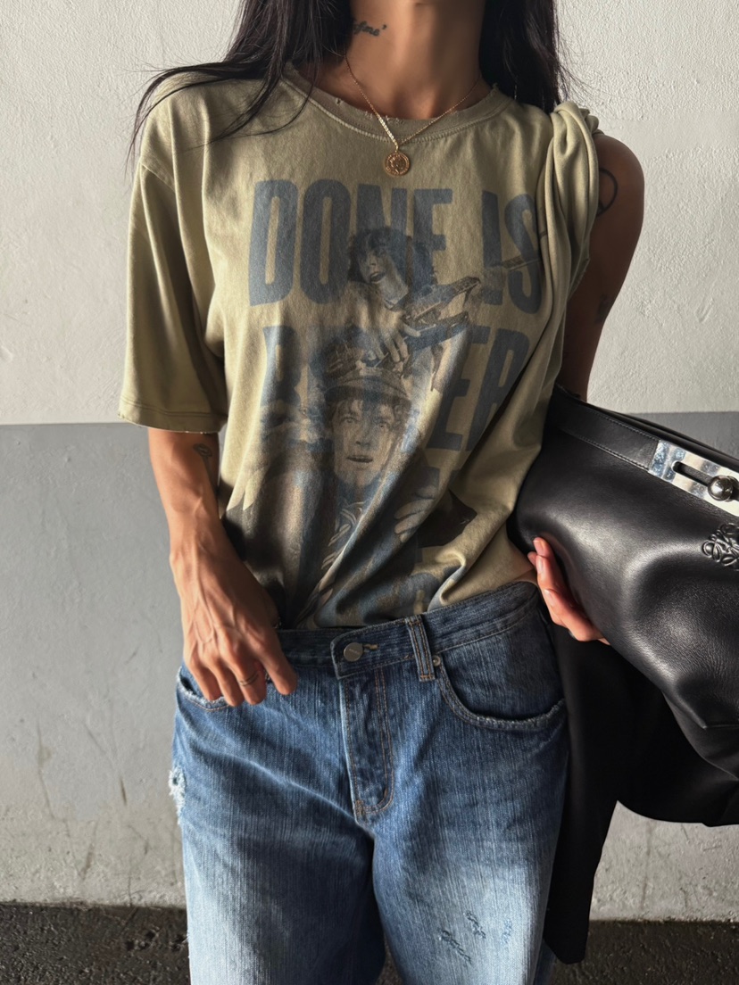 ABBEYLEE韓國直郵㊣女裝新品人氣真品推薦T恤不含配飾不含內搭ABBEYLEET恤圖色2