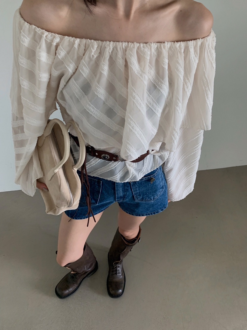 VERANDA韓國直郵㊣女裝新品推薦職業真品人氣時尚襯衫蕾絲衫VERANDA襯衫/蕾絲衫