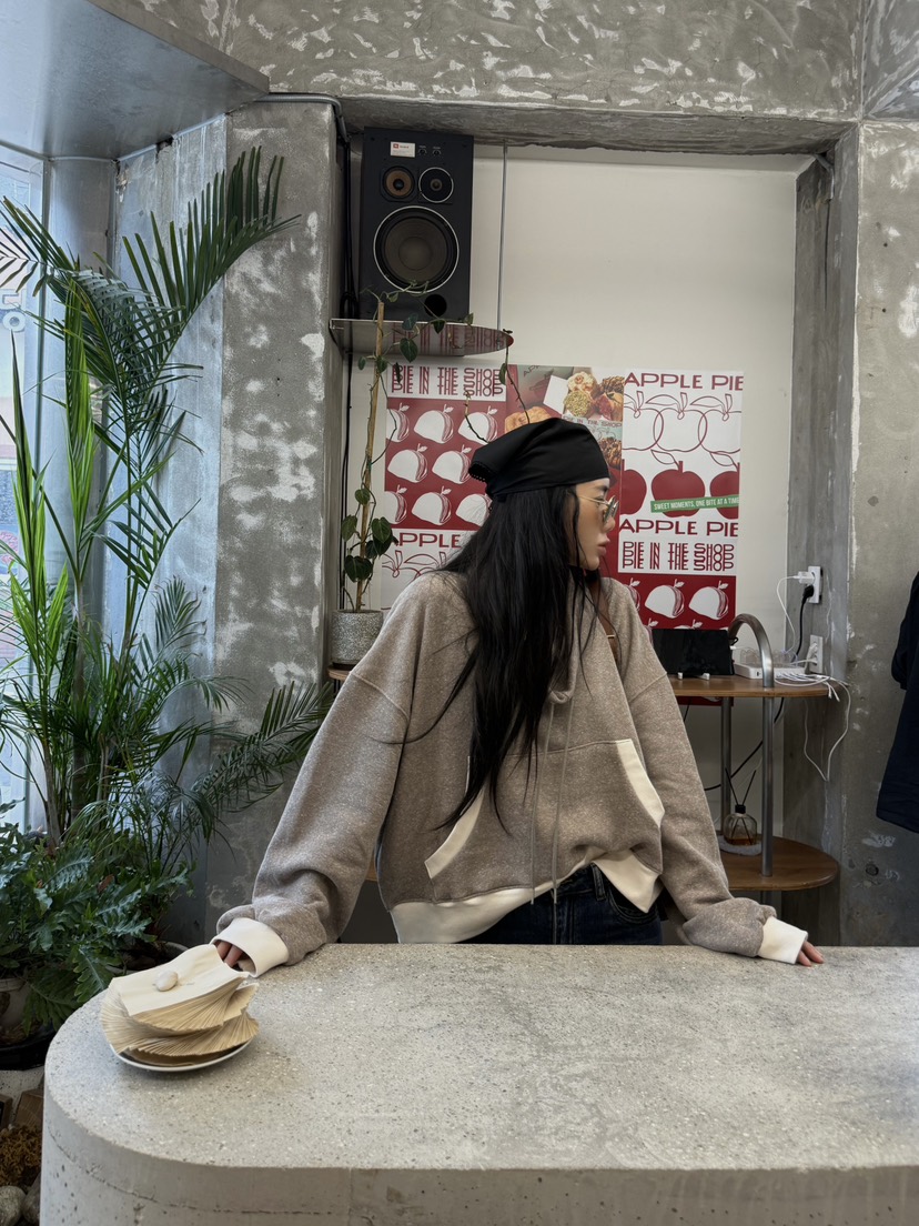 ABBEYLEE韓國代購㊣女裝新品熱賣真品時尚25秋冬休閑人氣衛衣ABBEYLEE衛衣