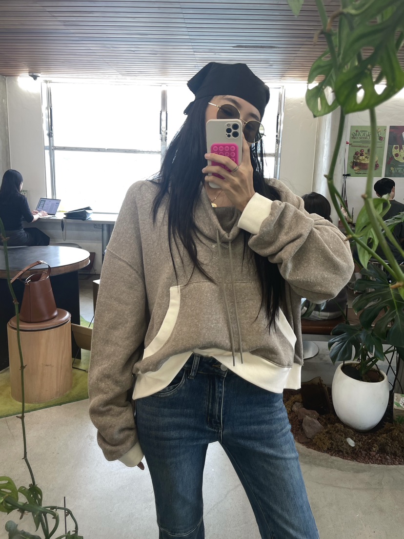ABBEYLEE韓國代購㊣女裝新品熱賣真品時尚25秋冬休閑人氣衛衣ABBEYLEE衛衣
