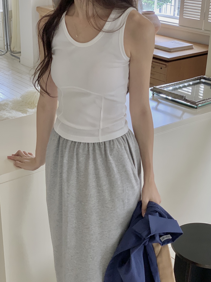 LOGARDEN東大門㊣實拍女士新款真品推薦人氣25秋冬吊帶背心LO GARDEN吊帶/背心圖色2