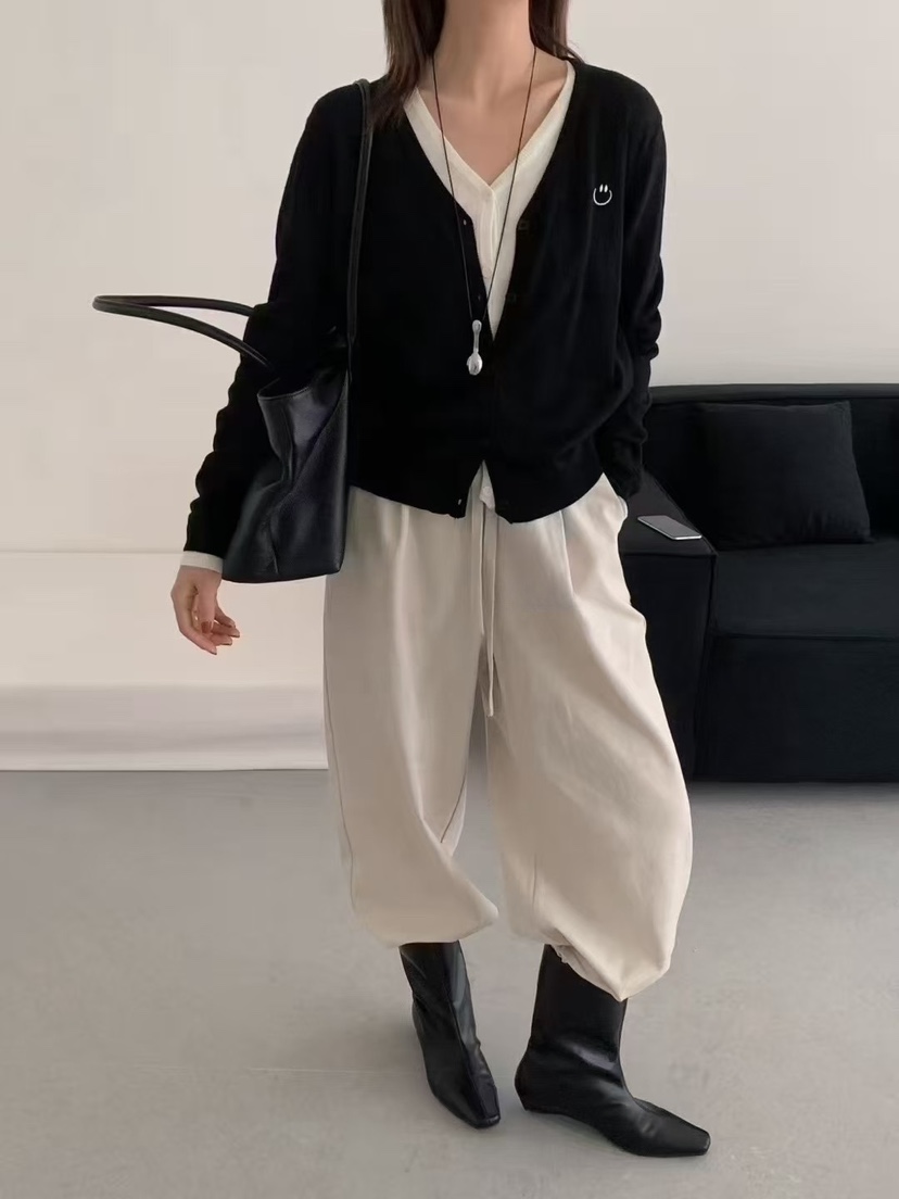 OLA韓國代購㊣女裝新款職業休閑25秋冬時尚熱賣推薦人氣針織衫mellor/OLA針織衫