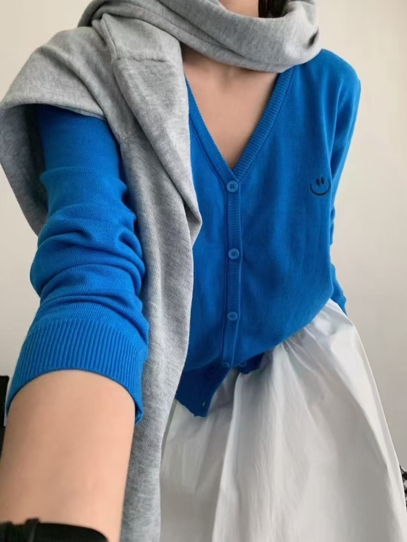 OLA韓國代購㊣女裝新款職業休閑25秋冬時尚熱賣推薦人氣針織衫mellor/OLA針織衫