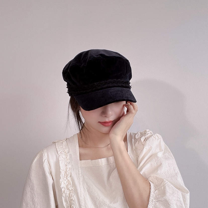 LOVELY HAT東大門㊣實拍女裝新品熱賣時尚休閑推薦25秋冬帽子LOVELY HAT帽子