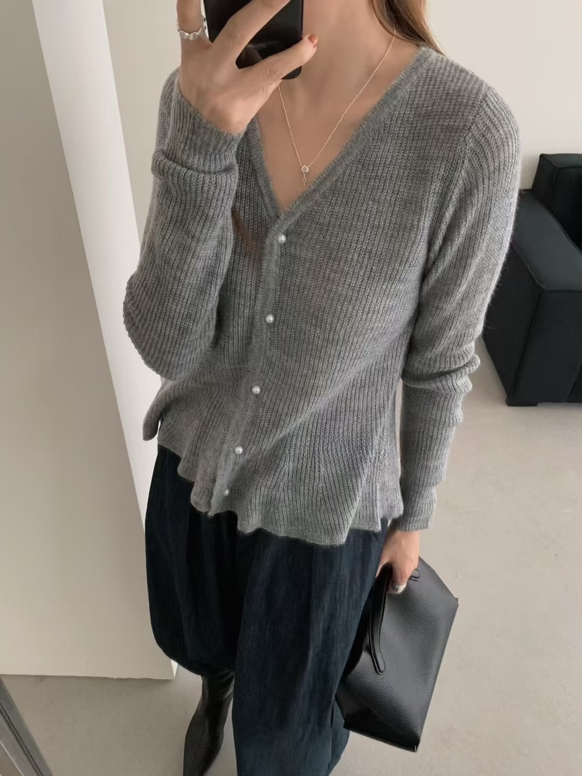 OLA東大門㊣實拍女裝新款休閑熱賣時尚真品人氣職業推薦針織衫mellor/OLA針織衫