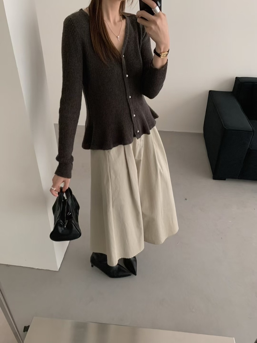 OLA東大門㊣實拍女裝新款休閑熱賣時尚真品人氣職業推薦針織衫mellor/OLA針織衫