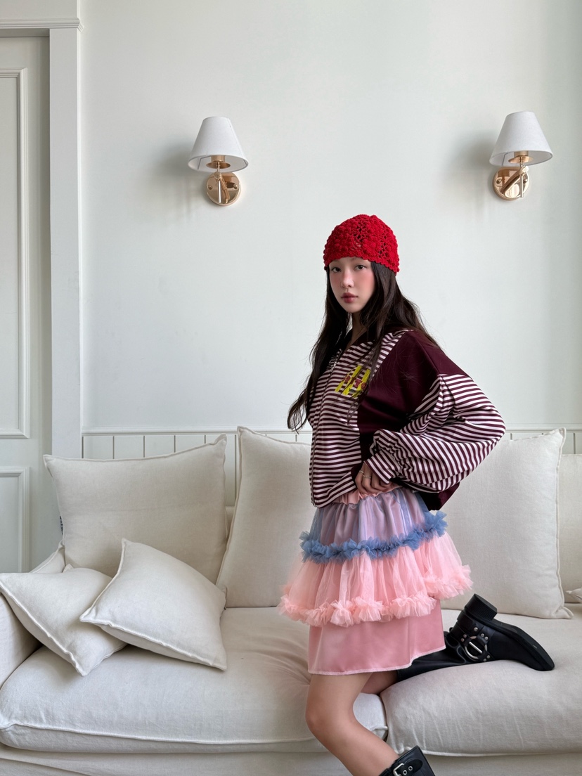 MAISONDEGLORY東大門㊣實拍女裝新款時尚真品休閑推薦25秋冬衛衣MAISON DE GLORY衛衣