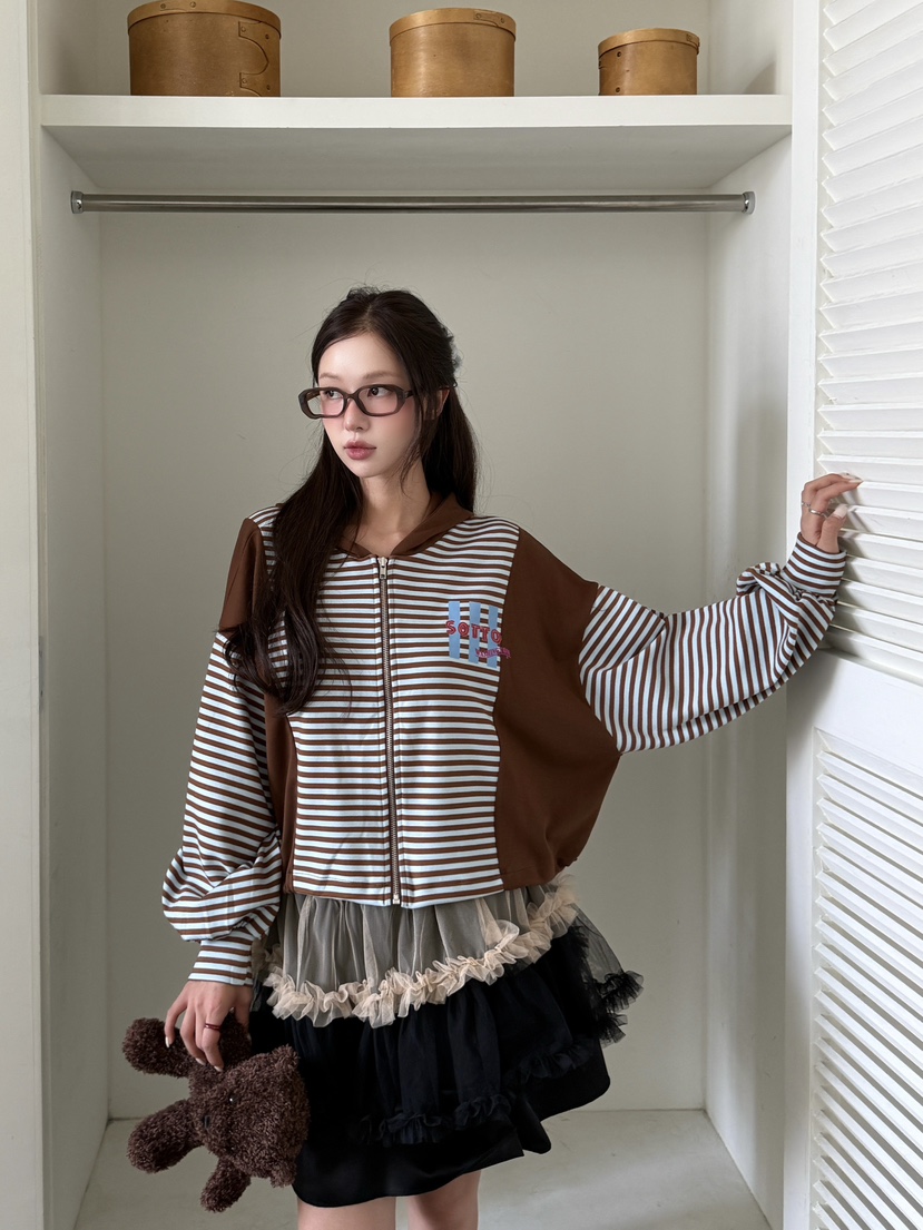 MAISONDEGLORY東大門㊣實拍女裝新款時尚真品休閑推薦25秋冬衛衣MAISON DE GLORY衛衣