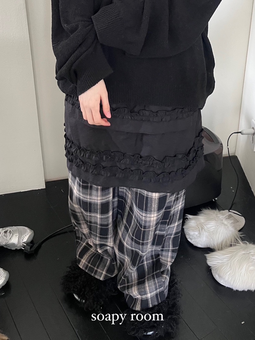 SOAPYROOM韓國直郵㊣女裝新品職業時尚人氣25秋冬熱賣休閑褲SOAPYROOM休閑褲