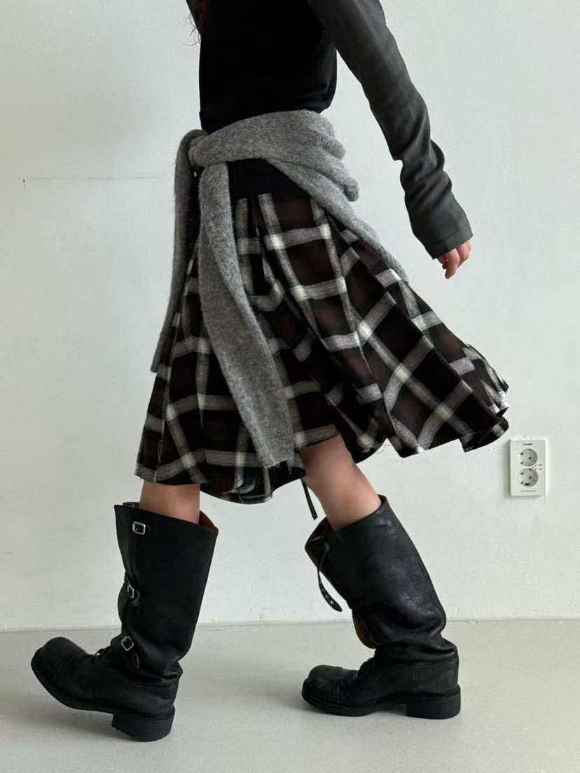 MINIMUZE東大門㊣實拍女士新款人氣時尚推薦休閑半身裙中短裙MINIMUZE半身裙/中短裙