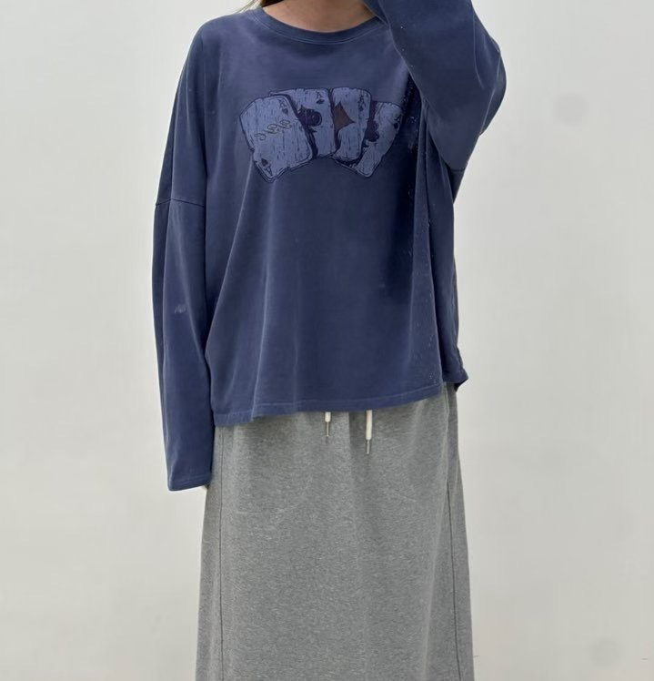 ZACCU東大門㊣直郵女裝新品推薦休閑職業時尚熱賣25秋冬長袖T恤ZACCU長袖T恤