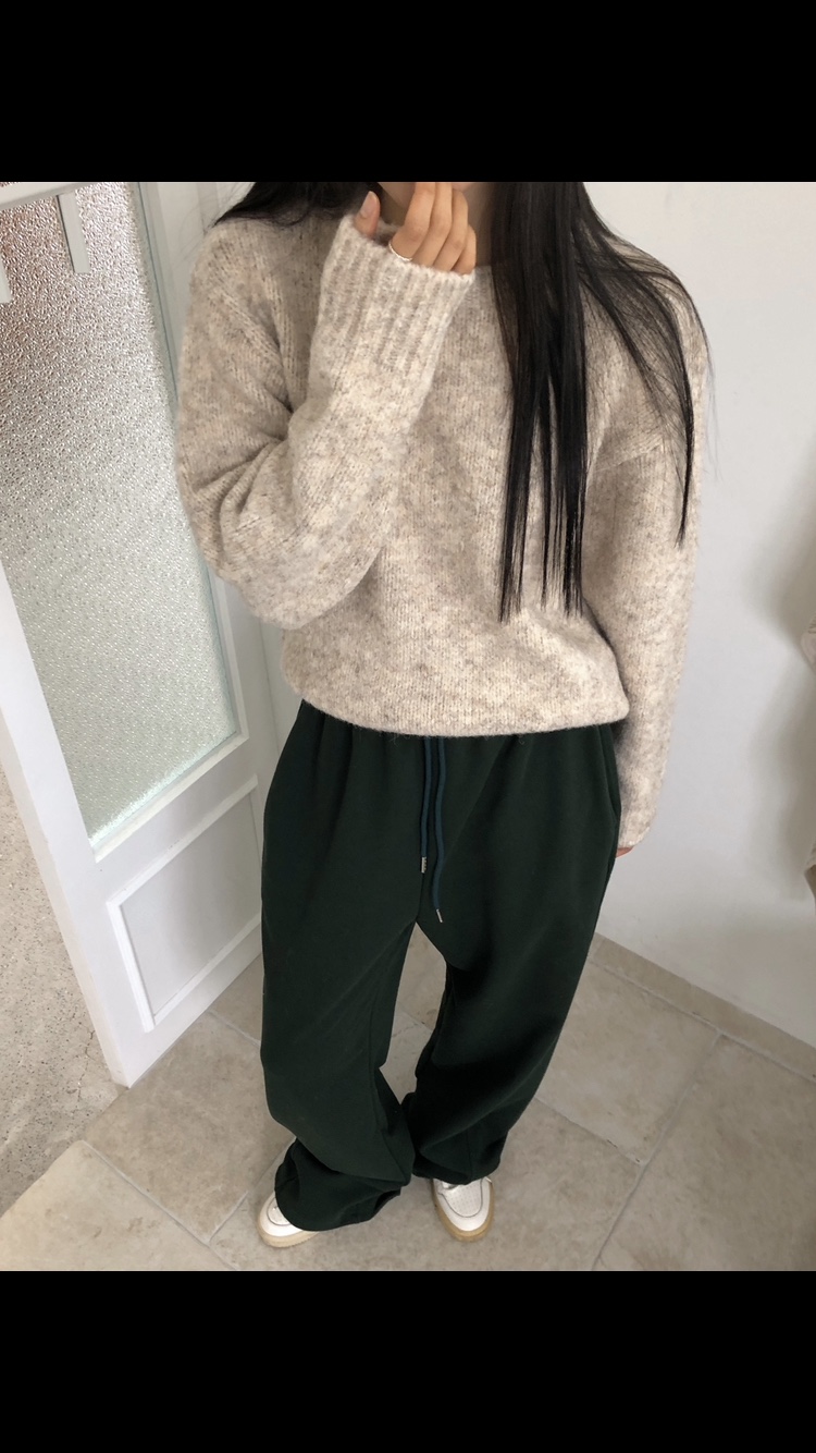 ROUGH東大門㊣實拍女裝新品職業25秋冬時尚休閑人氣推薦針織衫ROUGH針織衫