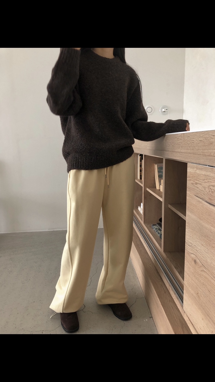 ROUGH東大門㊣實拍女裝新品職業25秋冬時尚休閑人氣推薦針織衫ROUGH針織衫