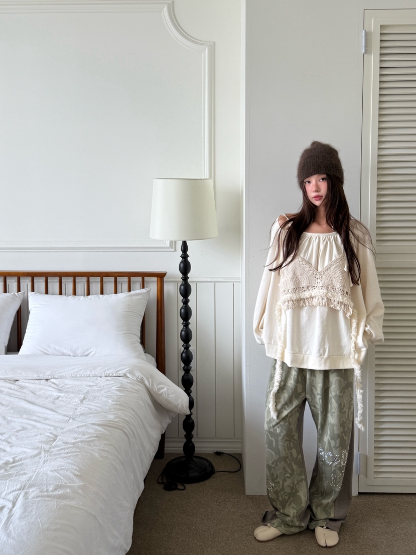 MAISONDEGLORY韓國直郵㊣女士新品休閑推薦時尚真品熱賣衛衣MAISON DE GLORY衛衣