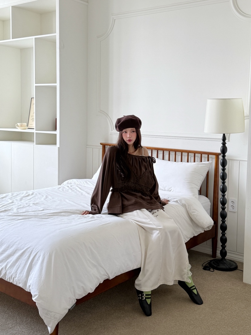 MAISONDEGLORY韓國直郵㊣女士新品休閑推薦時尚真品熱賣衛衣MAISON DE GLORY衛衣