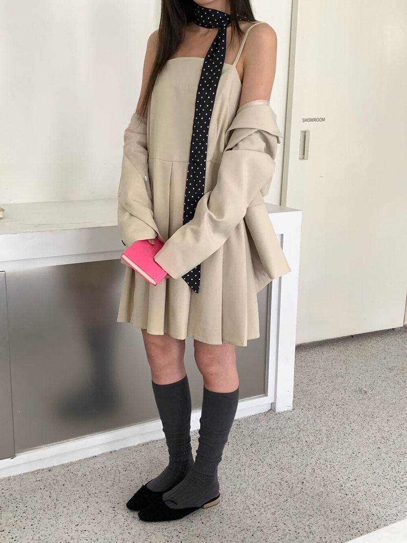 OLA東大門㊣代購女裝新品人氣職業休閑時尚真品熱賣25秋冬連衣裙mellor/OLA連衣裙