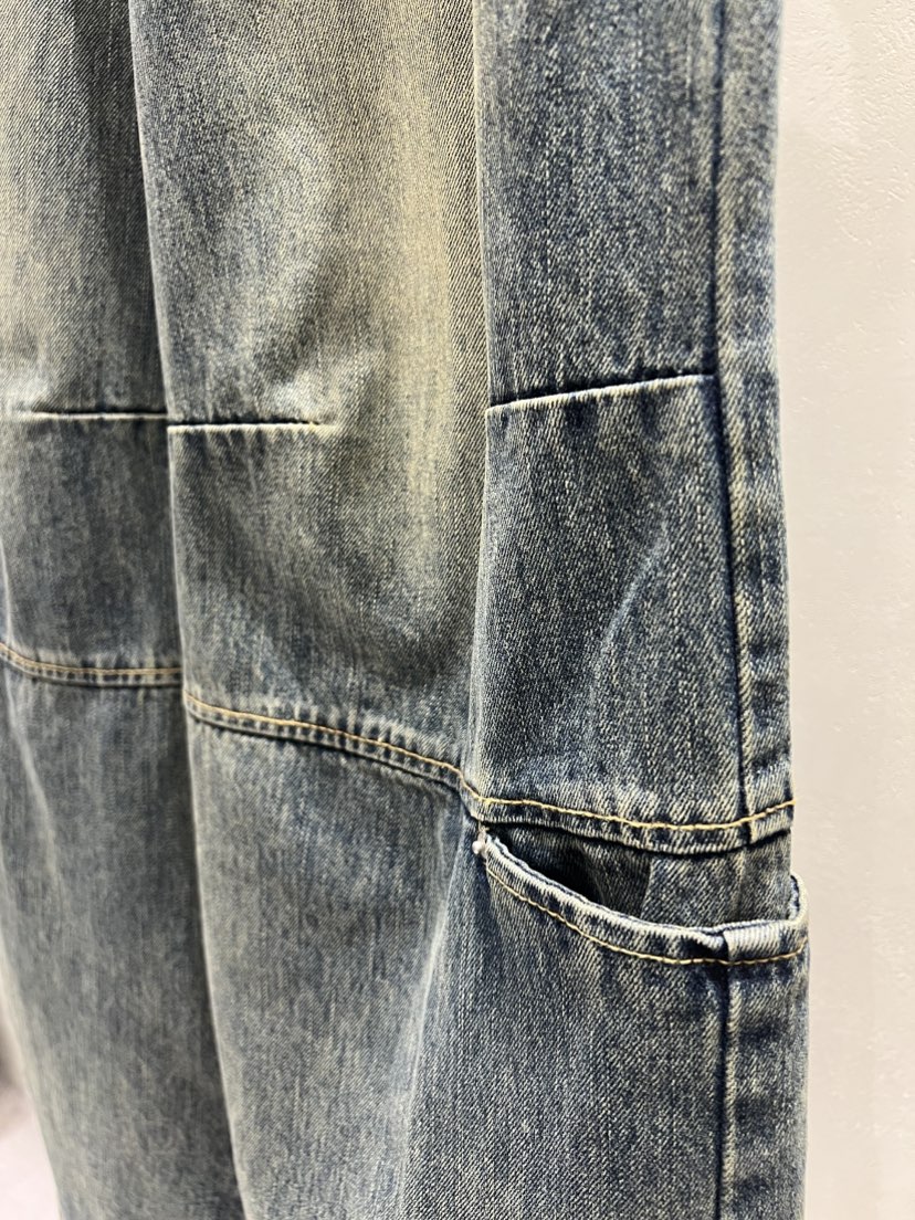 SHIRRING韓國代購㊣女士新品25秋冬推薦真品時尚熱賣牛仔褲SHIRRING牛仔褲