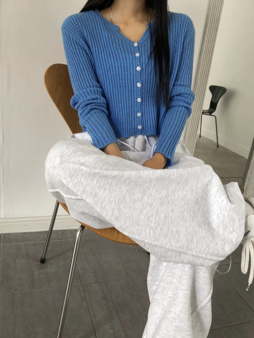 ROUGH韓國代購㊣女裝新款人氣時尚推薦熱賣休閑真品職業針織衫ROUGH針織衫
