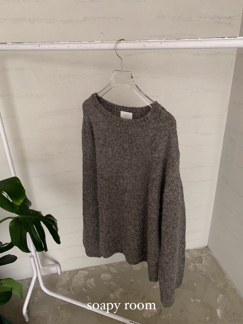 SOAPYROOM韓國代購㊣女士新品熱賣時尚休閑推薦真品25秋冬毛衣SOAPYROOM毛衣圖色2