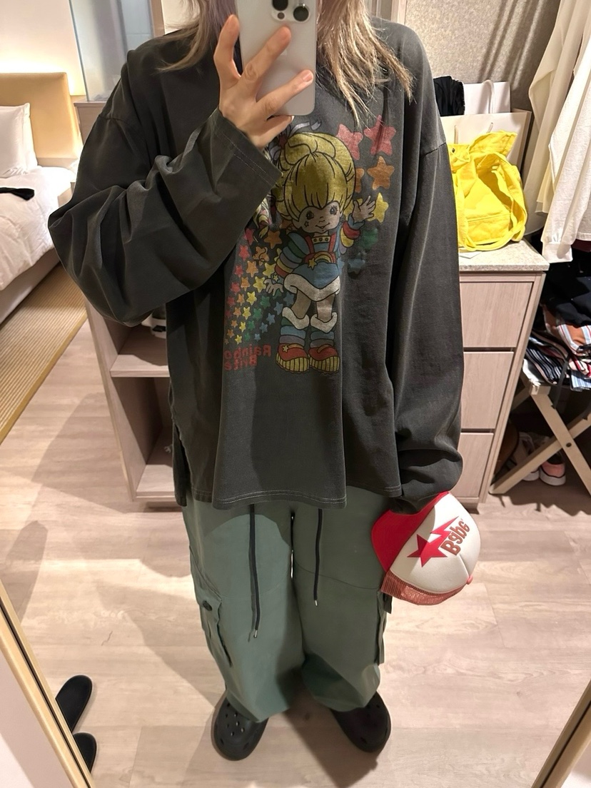 CRACKERS韓國代購㊣女士新品熱賣真品時尚職業長袖T恤蝴蝶結CRACKERS長袖T恤