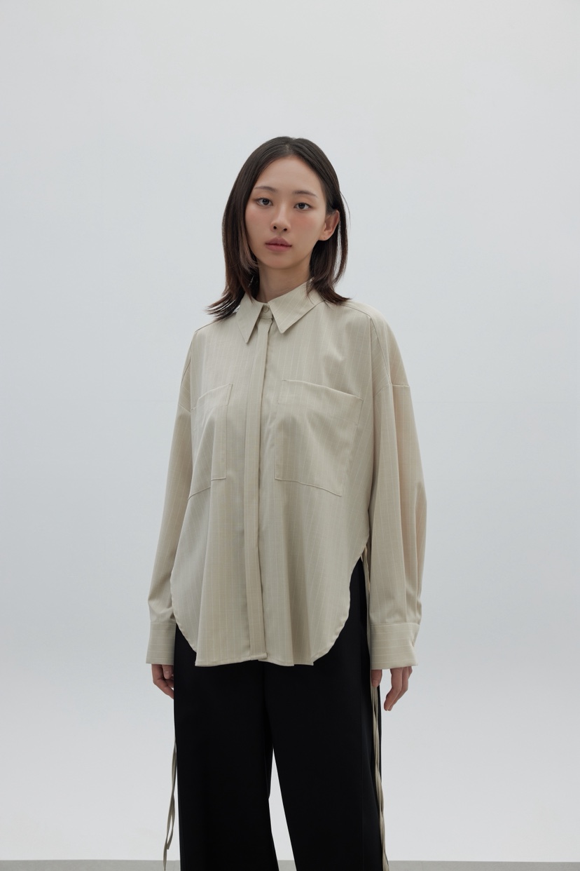 LE-PPL韓國直郵㊣女士新品人氣25秋冬熱賣時尚真品襯衫蕾絲衫LE-PPL襯衫/蕾絲衫