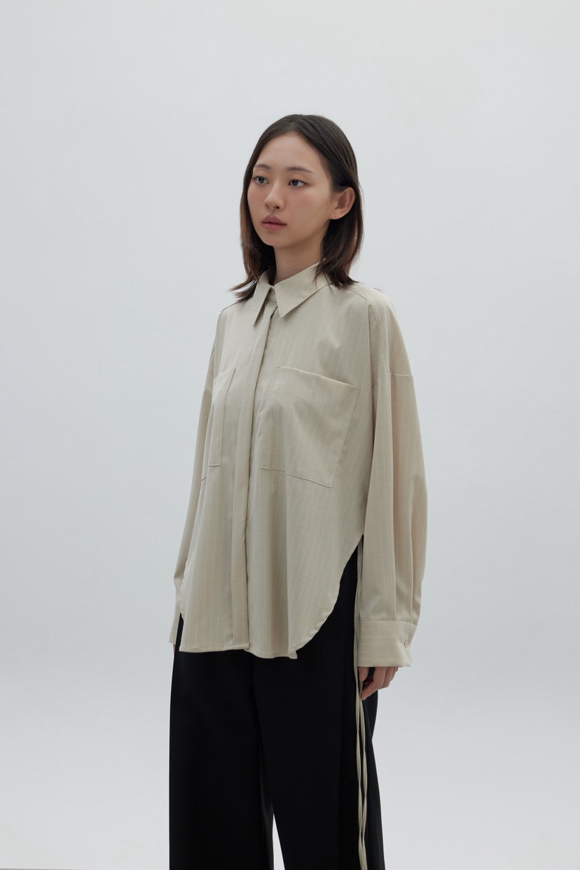 LE-PPL韓國直郵㊣女士新品人氣25秋冬熱賣時尚真品襯衫蕾絲衫LE-PPL襯衫/蕾絲衫