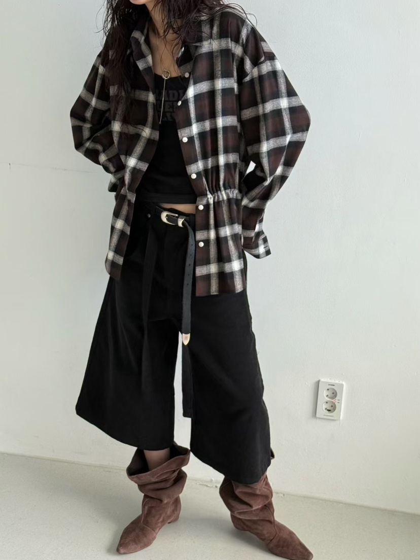 MINIMUZE東大門㊣實拍女士新品熱賣時尚休閑人氣襯衫蕾絲衫MINIMUZE襯衫/蕾絲衫