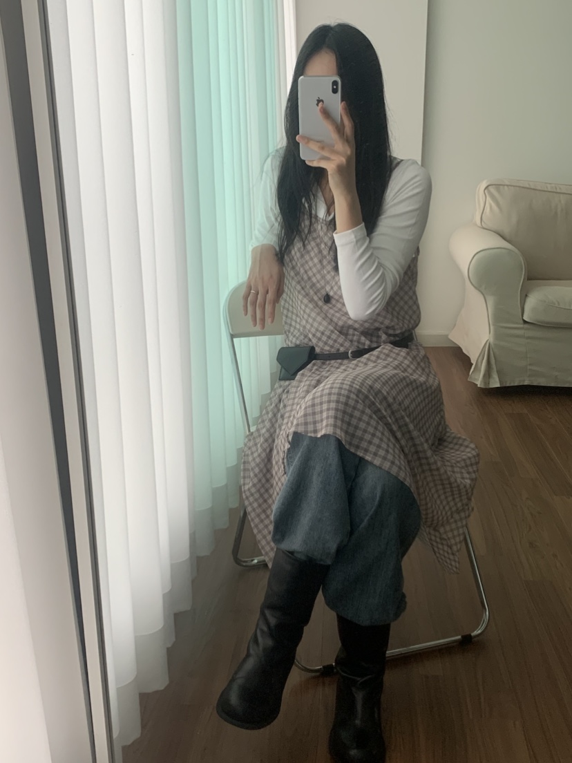 NOUVEAU東大門㊣代購女裝新款真品推薦人氣熱賣25秋冬連衣裙NOUVEAU連衣裙