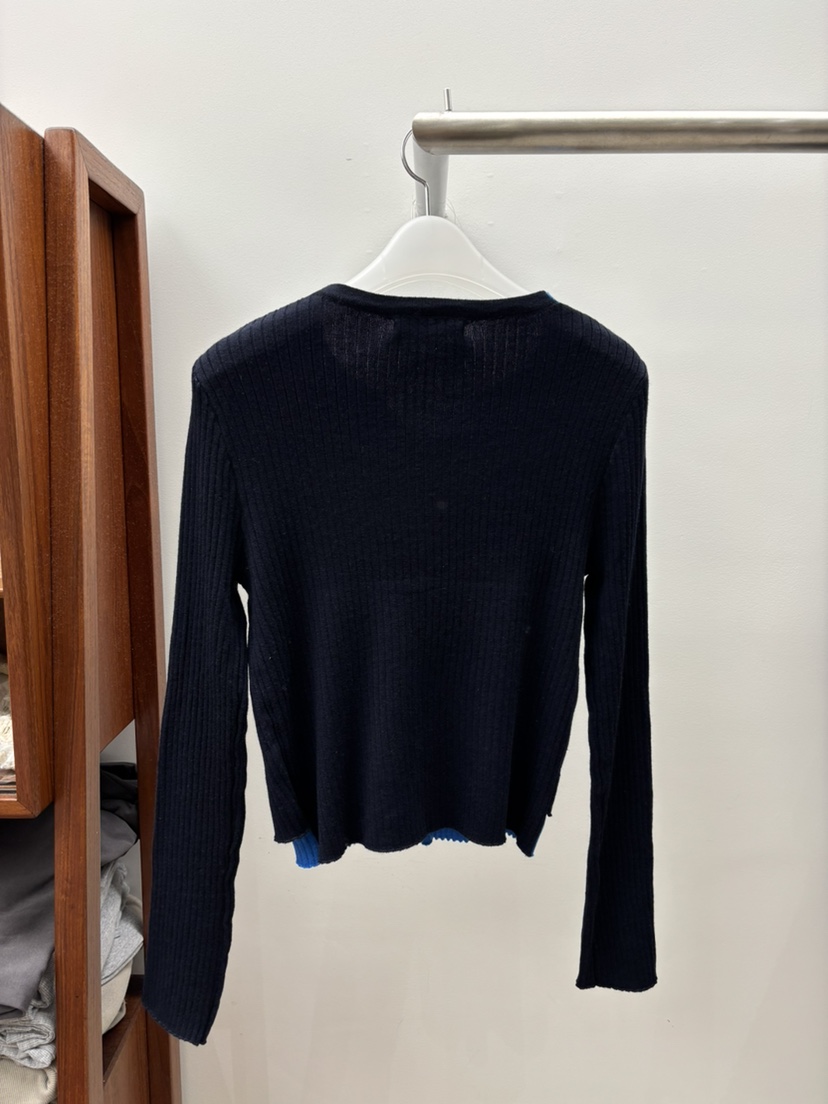 INTHEEND韓國代購㊣女裝新品25秋冬真品熱賣針織衫開衫羅紋INTHEEND針織衫