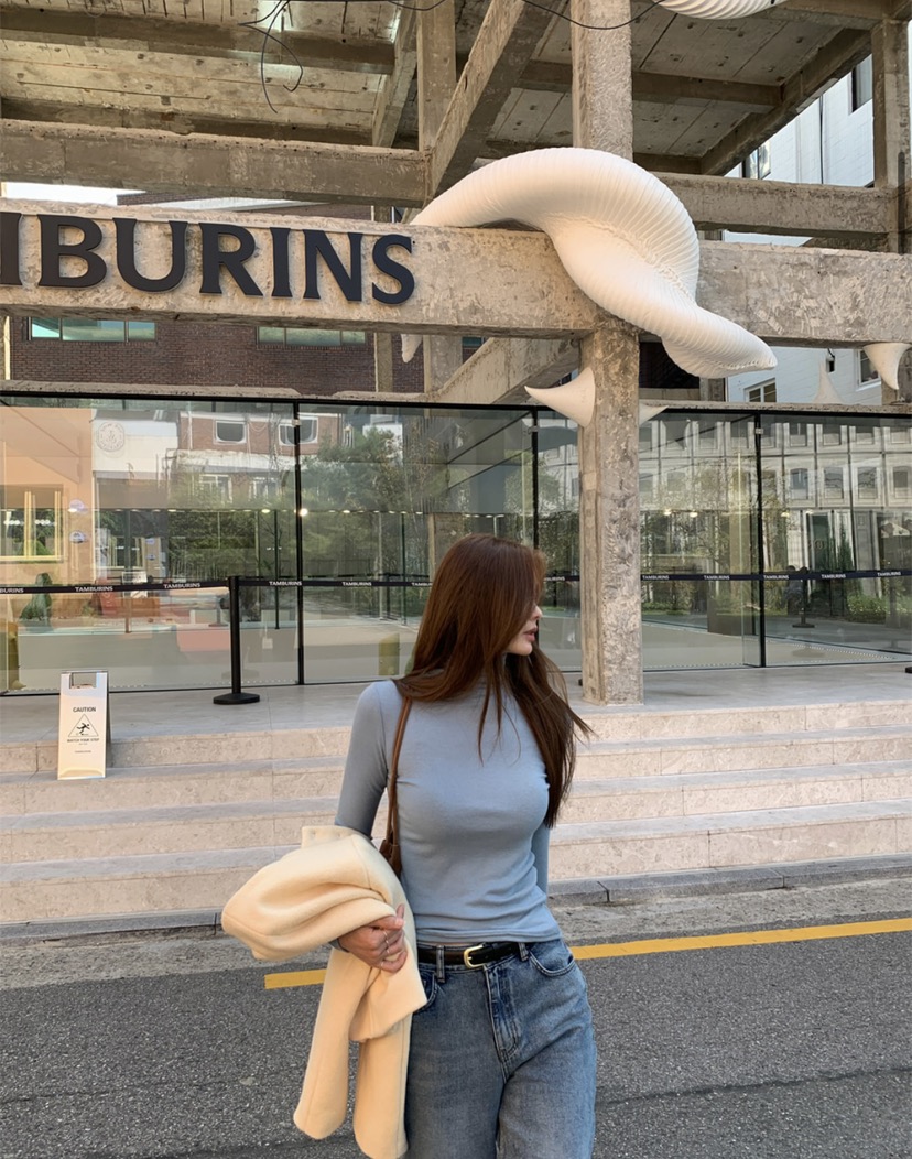 LEMATIN韓國代購㊣女裝新品推薦職業25秋冬真品熱賣長袖T恤LEMATIN長袖T恤