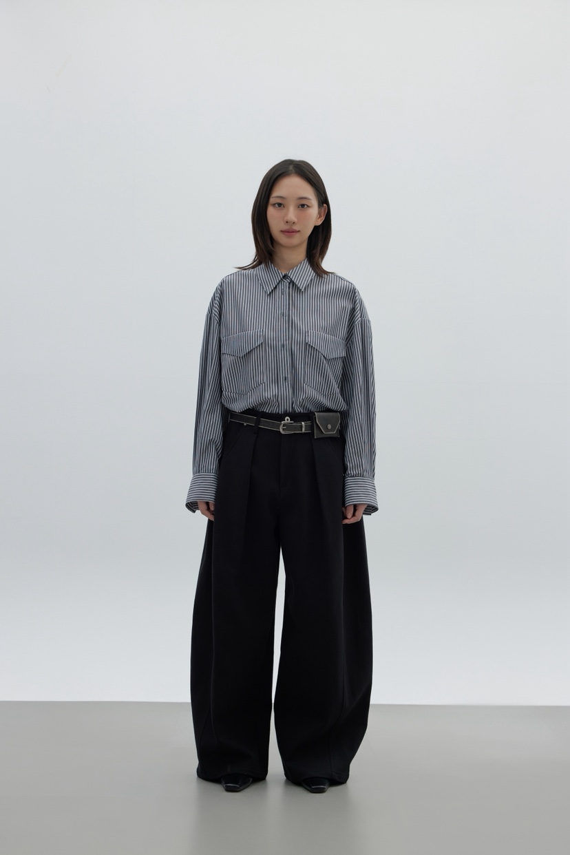 LE-PPL東大門㊣代購女裝新品推薦熱賣時尚25秋冬休閑褲不含腰帶LE-PPL休閑褲