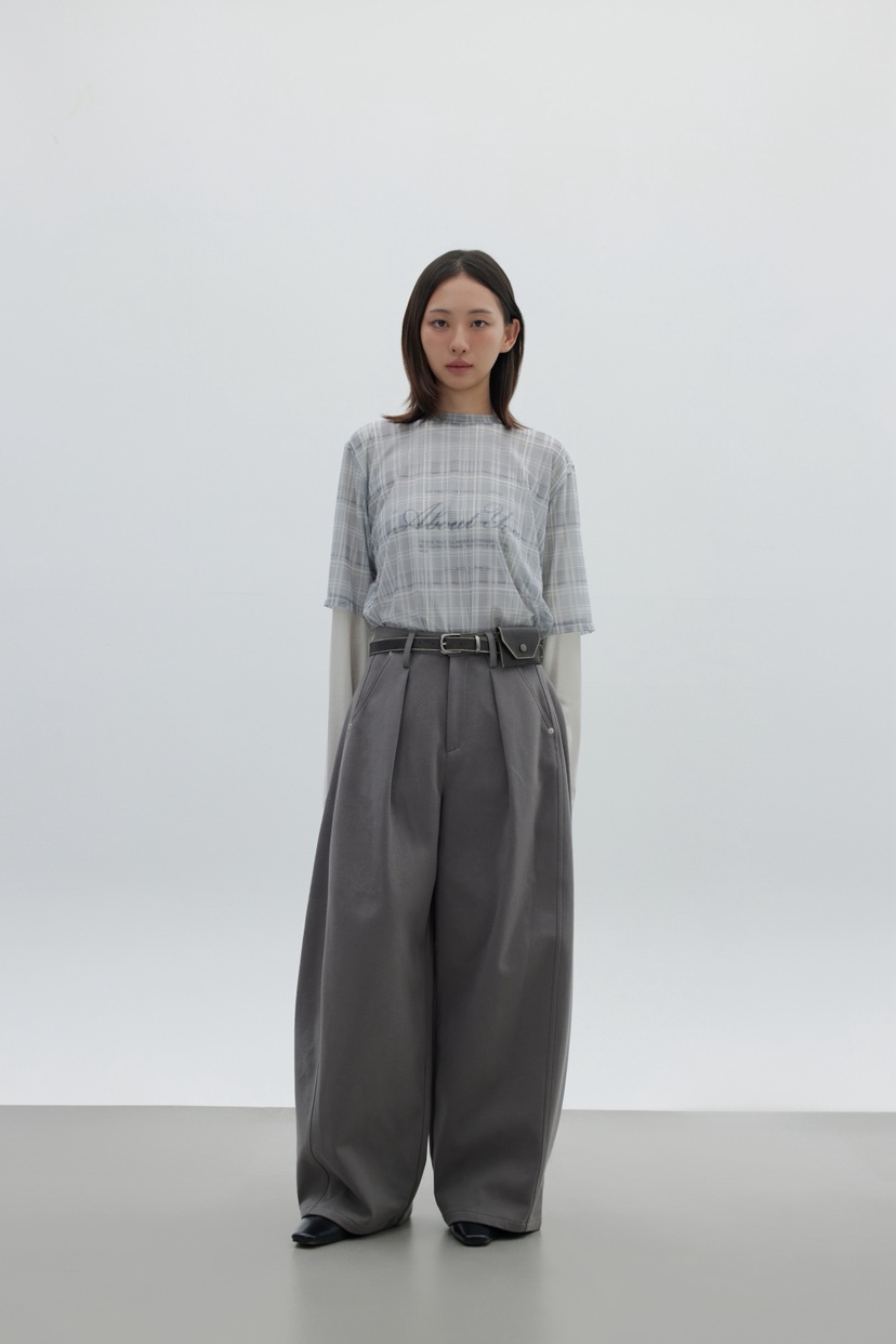 LE-PPL東大門㊣代購女裝新品推薦熱賣時尚25秋冬休閑褲不含腰帶LE-PPL休閑褲
