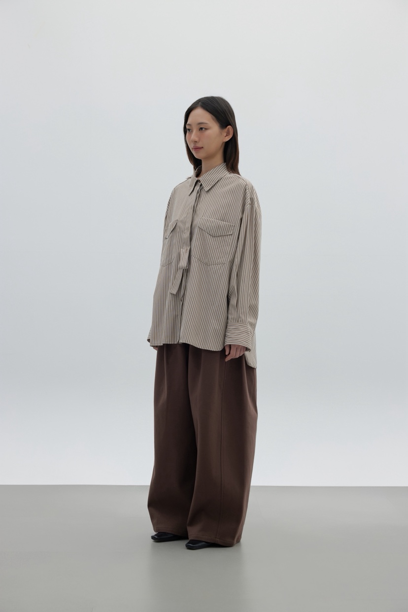 LE-PPL東大門㊣代購女裝新品推薦熱賣時尚25秋冬休閑褲不含腰帶LE-PPL休閑褲
