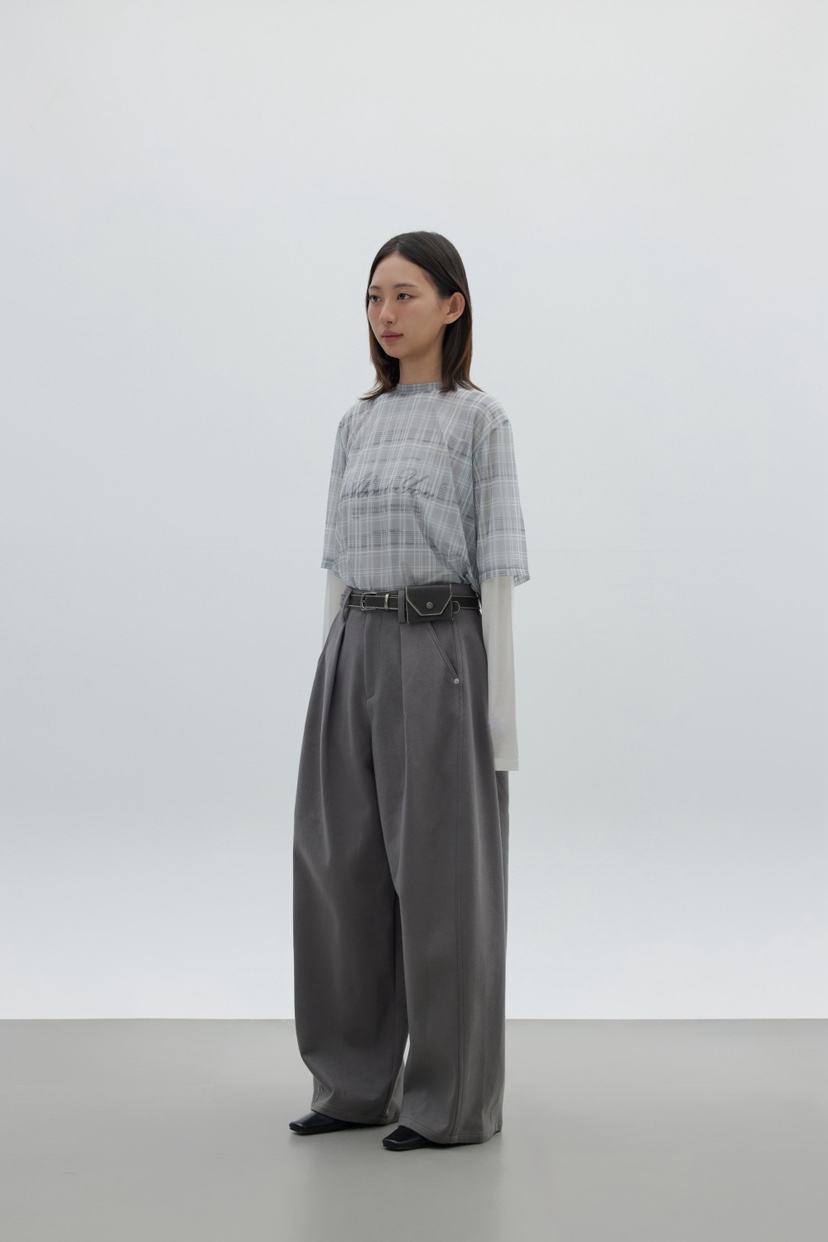 LE-PPL東大門㊣代購女裝新品推薦熱賣時尚25秋冬休閑褲不含腰帶LE-PPL休閑褲