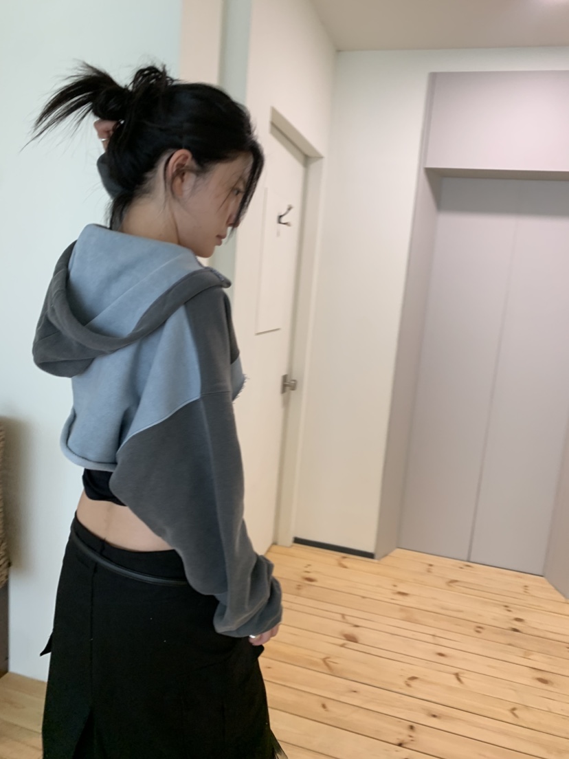 EYEL韓國直郵㊣女士新品時尚職業休閑真品熱賣推薦衛衣連帽EYEL衛衣