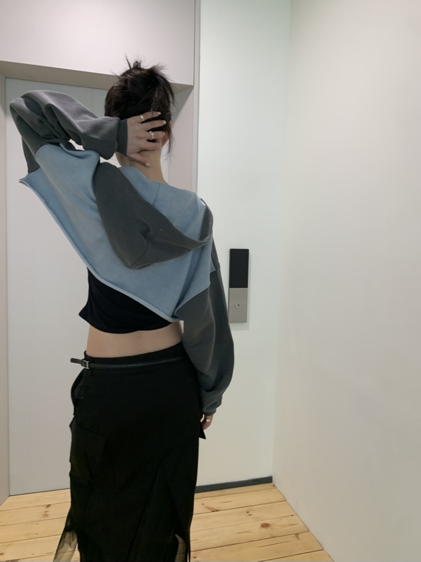 EYEL韓國直郵㊣女士新品時尚職業休閑真品熱賣推薦衛衣連帽EYEL衛衣