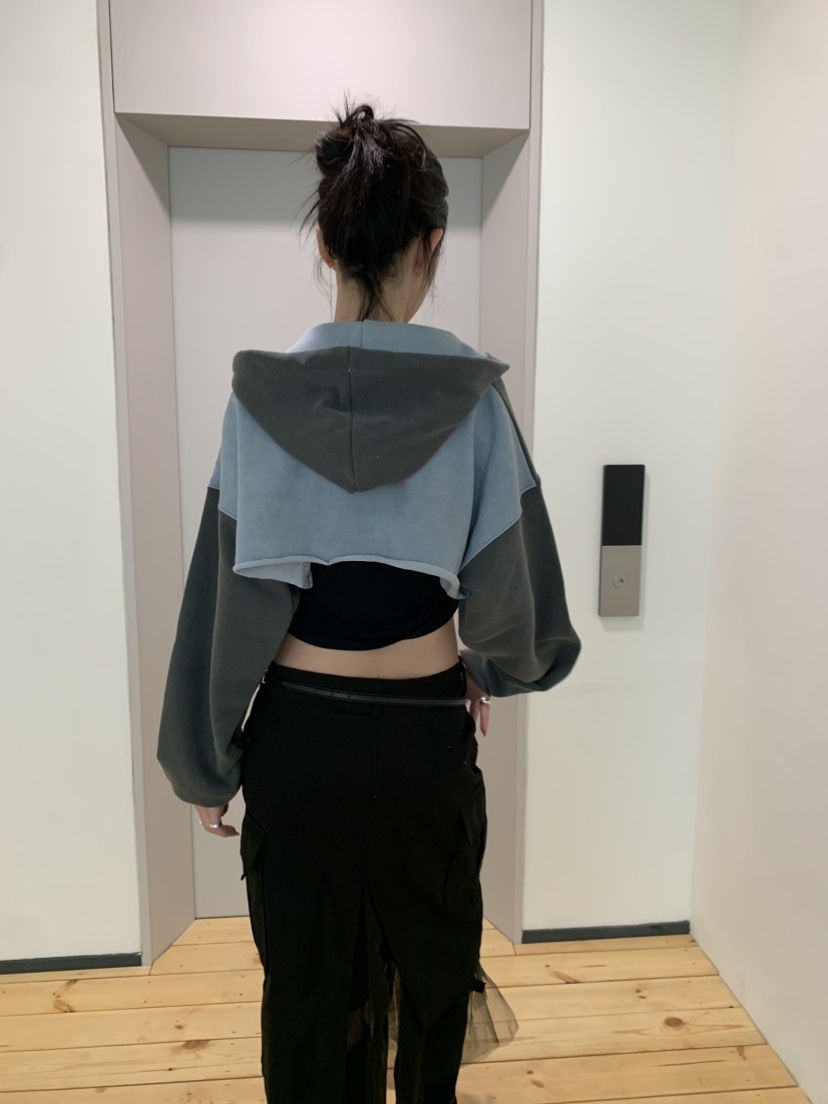 EYEL韓國直郵㊣女士新品時尚職業休閑真品熱賣推薦衛衣連帽EYEL衛衣