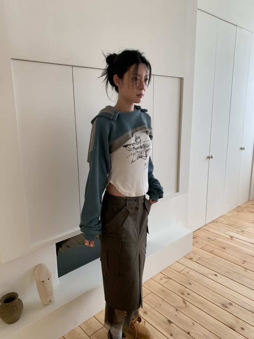 EYEL韓國直郵㊣女士新品時尚職業休閑真品熱賣推薦衛衣連帽EYEL衛衣