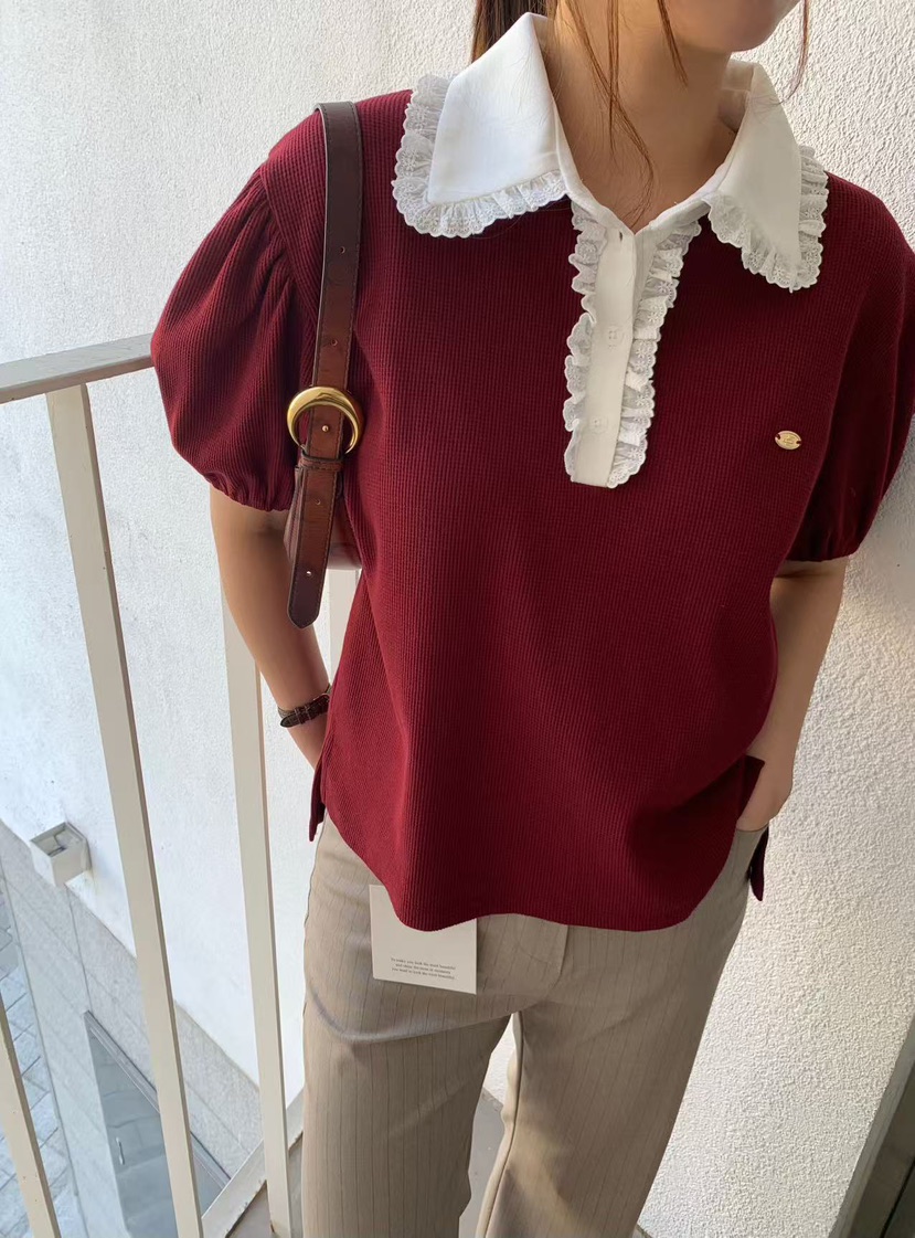 J CRANE-A東大門㊣直郵女士新款25秋冬真品熱賣職業推薦T恤J CRANET恤