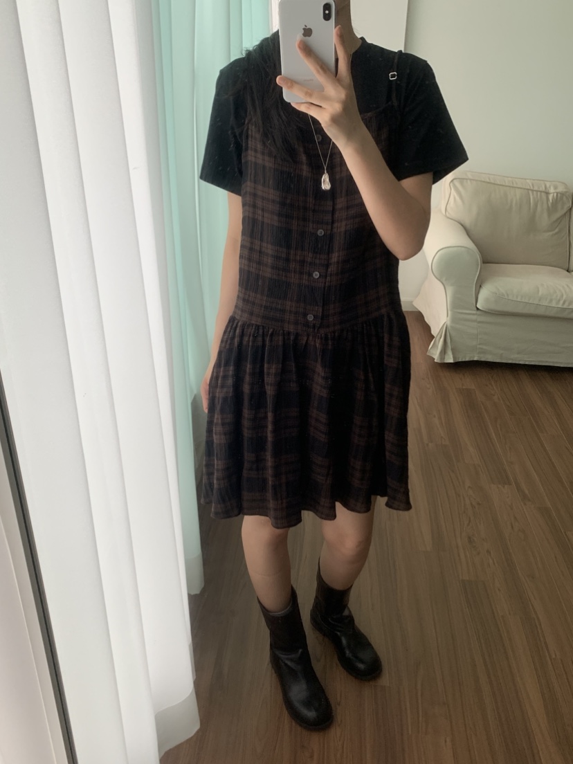 NOUVEAU韓國直郵㊣女裝新品真品熱賣人氣時尚推薦25秋冬連衣裙NOUVEAU連衣裙